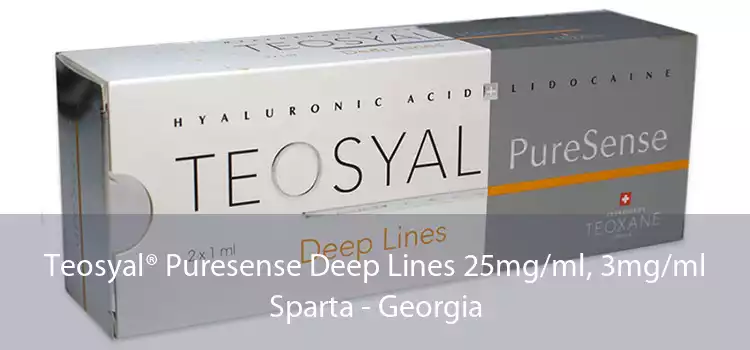 Teosyal® Puresense Deep Lines 25mg/ml, 3mg/ml Sparta - Georgia