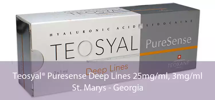 Teosyal® Puresense Deep Lines 25mg/ml, 3mg/ml St. Marys - Georgia