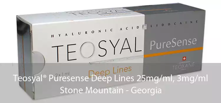Teosyal® Puresense Deep Lines 25mg/ml, 3mg/ml Stone Mountain - Georgia