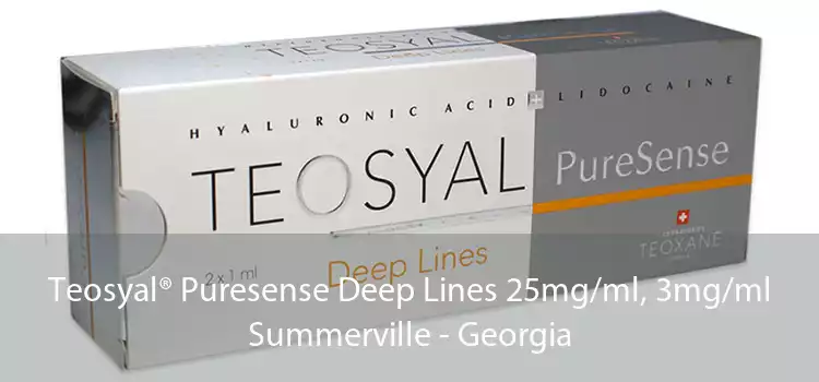 Teosyal® Puresense Deep Lines 25mg/ml, 3mg/ml Summerville - Georgia