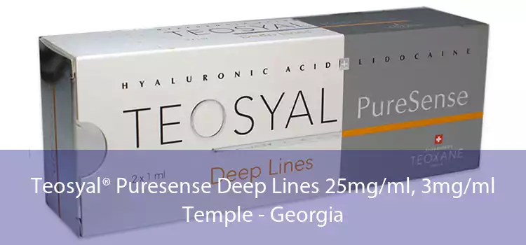 Teosyal® Puresense Deep Lines 25mg/ml, 3mg/ml Temple - Georgia