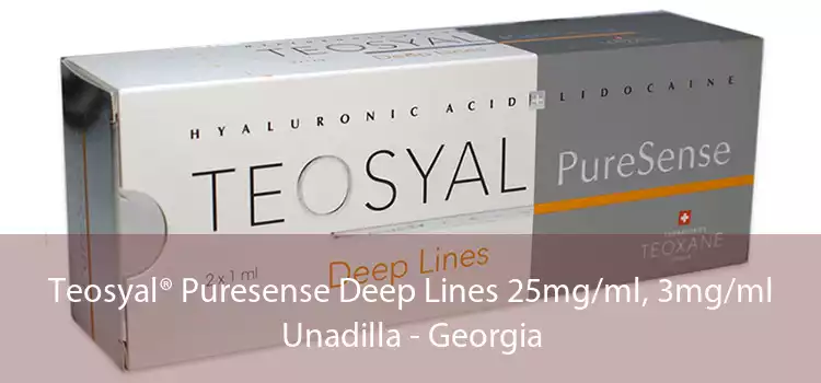 Teosyal® Puresense Deep Lines 25mg/ml, 3mg/ml Unadilla - Georgia