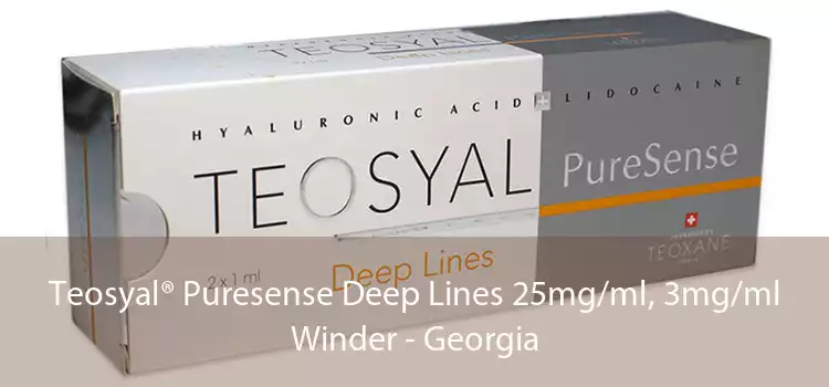 Teosyal® Puresense Deep Lines 25mg/ml, 3mg/ml Winder - Georgia