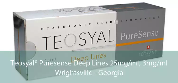 Teosyal® Puresense Deep Lines 25mg/ml, 3mg/ml Wrightsville - Georgia