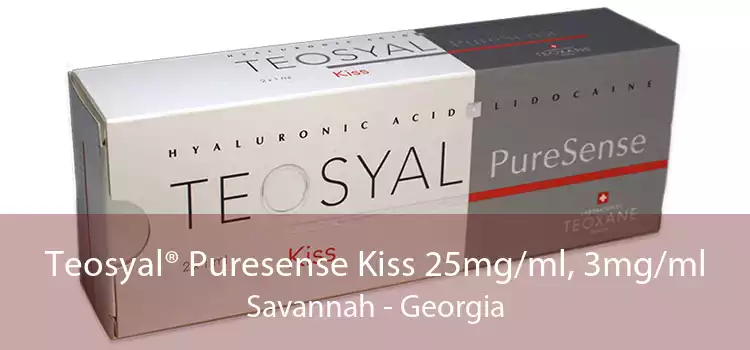 Teosyal® Puresense Kiss 25mg/ml, 3mg/ml Savannah - Georgia