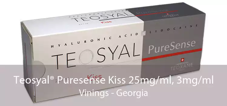 Teosyal® Puresense Kiss 25mg/ml, 3mg/ml Vinings - Georgia