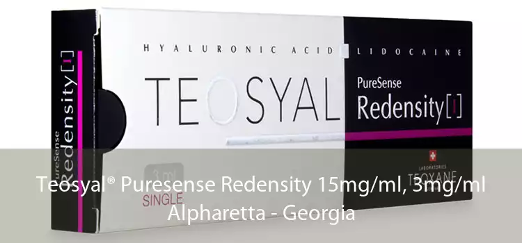 Teosyal® Puresense Redensity 15mg/ml, 3mg/ml Alpharetta - Georgia