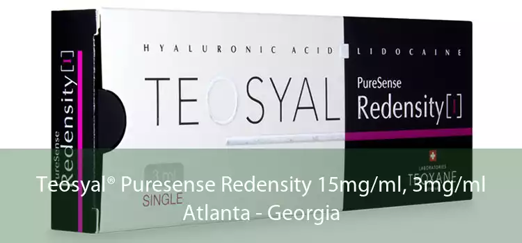 Teosyal® Puresense Redensity 15mg/ml, 3mg/ml Atlanta - Georgia