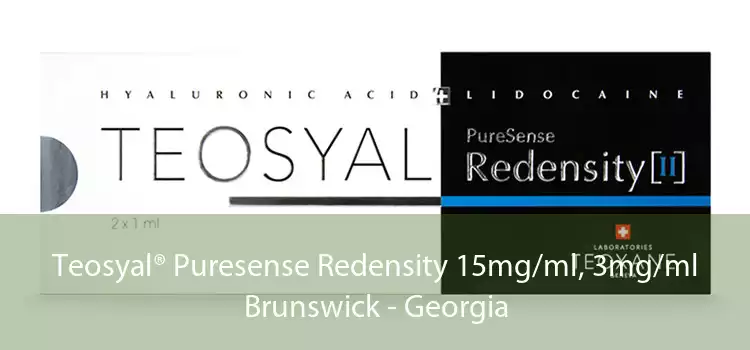 Teosyal® Puresense Redensity 15mg/ml, 3mg/ml Brunswick - Georgia