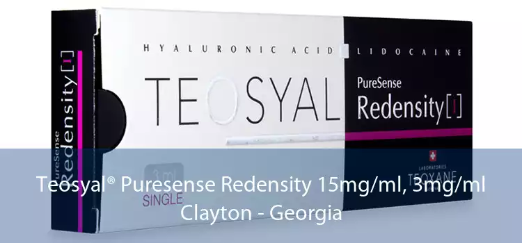Teosyal® Puresense Redensity 15mg/ml, 3mg/ml Clayton - Georgia