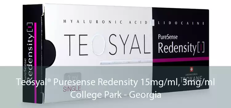 Teosyal® Puresense Redensity 15mg/ml, 3mg/ml College Park - Georgia