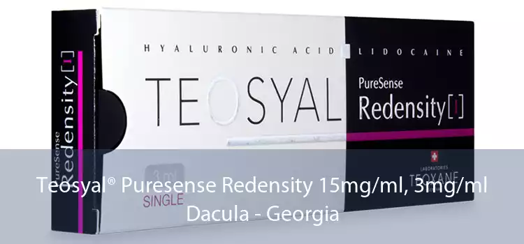 Teosyal® Puresense Redensity 15mg/ml, 3mg/ml Dacula - Georgia