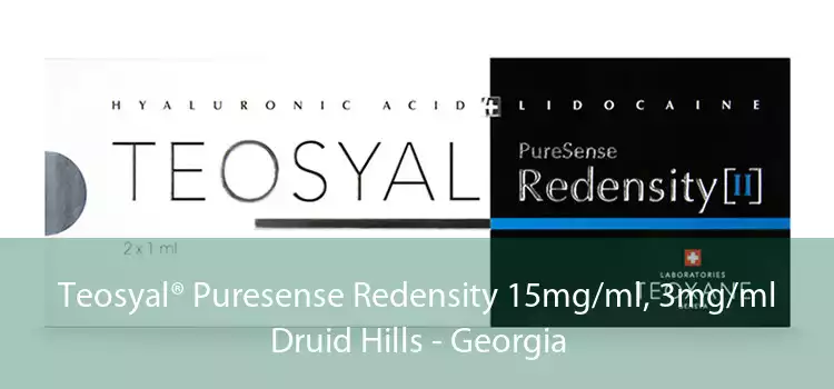 Teosyal® Puresense Redensity 15mg/ml, 3mg/ml Druid Hills - Georgia