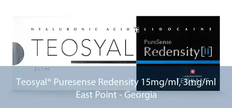 Teosyal® Puresense Redensity 15mg/ml, 3mg/ml East Point - Georgia