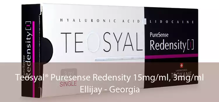Teosyal® Puresense Redensity 15mg/ml, 3mg/ml Ellijay - Georgia