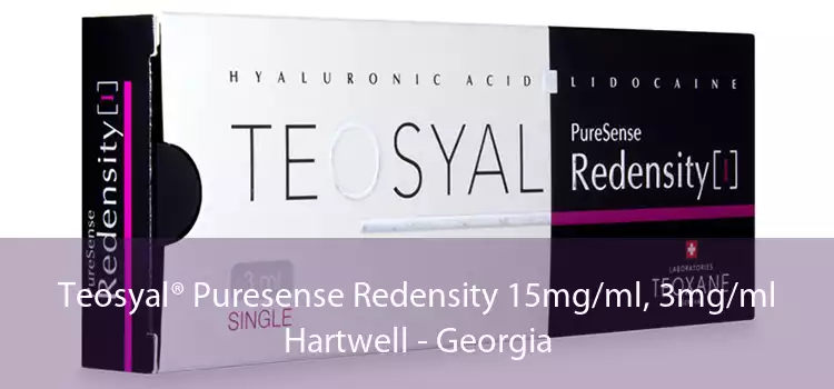 Teosyal® Puresense Redensity 15mg/ml, 3mg/ml Hartwell - Georgia