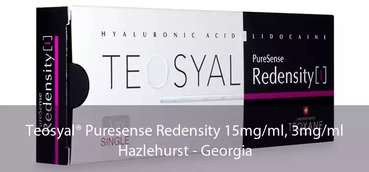 Teosyal® Puresense Redensity 15mg/ml, 3mg/ml Hazlehurst - Georgia