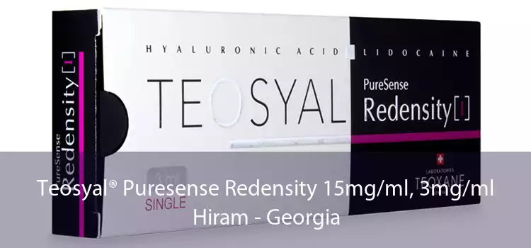 Teosyal® Puresense Redensity 15mg/ml, 3mg/ml Hiram - Georgia
