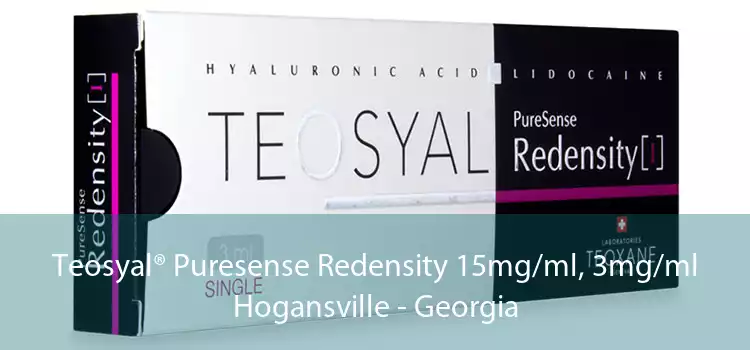 Teosyal® Puresense Redensity 15mg/ml, 3mg/ml Hogansville - Georgia