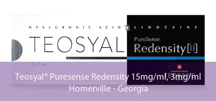 Teosyal® Puresense Redensity 15mg/ml, 3mg/ml Homerville - Georgia