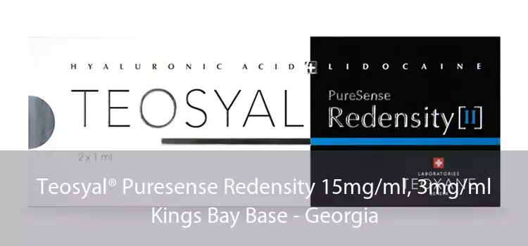 Teosyal® Puresense Redensity 15mg/ml, 3mg/ml Kings Bay Base - Georgia