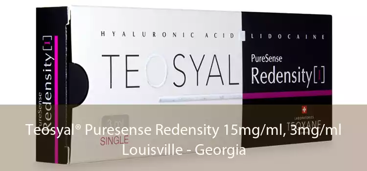 Teosyal® Puresense Redensity 15mg/ml, 3mg/ml Louisville - Georgia