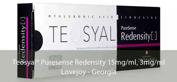 Teosyal® Puresense Redensity 15mg/ml, 3mg/ml Lovejoy - Georgia