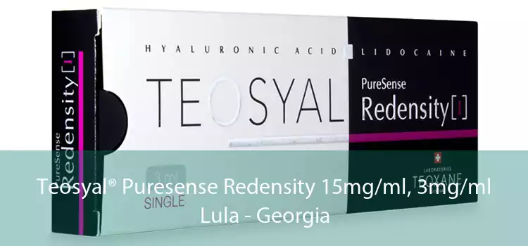 Teosyal® Puresense Redensity 15mg/ml, 3mg/ml Lula - Georgia
