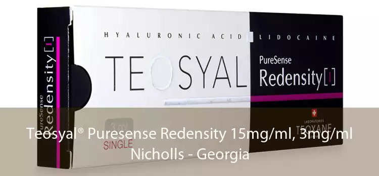 Teosyal® Puresense Redensity 15mg/ml, 3mg/ml Nicholls - Georgia