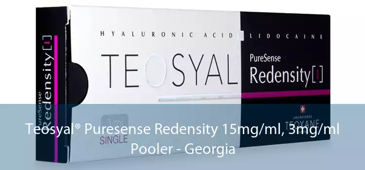 Teosyal® Puresense Redensity 15mg/ml, 3mg/ml Pooler - Georgia