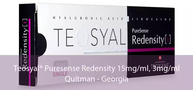 Teosyal® Puresense Redensity 15mg/ml, 3mg/ml Quitman - Georgia