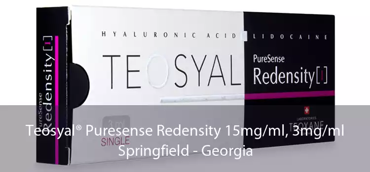 Teosyal® Puresense Redensity 15mg/ml, 3mg/ml Springfield - Georgia