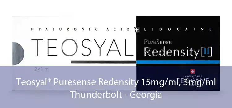 Teosyal® Puresense Redensity 15mg/ml, 3mg/ml Thunderbolt - Georgia