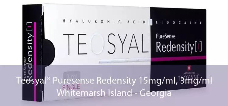 Teosyal® Puresense Redensity 15mg/ml, 3mg/ml Whitemarsh Island - Georgia