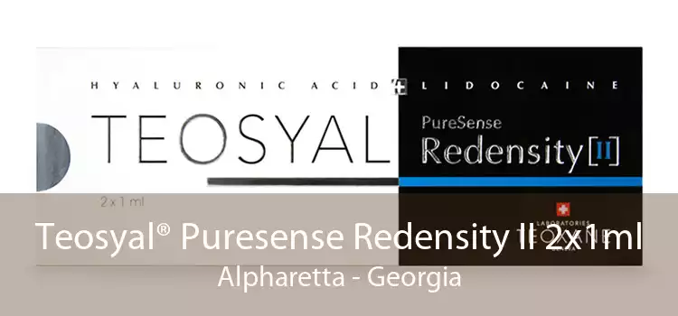 Teosyal® Puresense Redensity II 2x1ml Alpharetta - Georgia