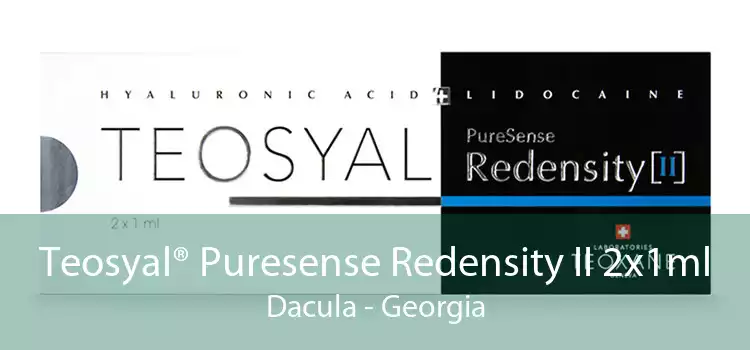 Teosyal® Puresense Redensity II 2x1ml Dacula - Georgia