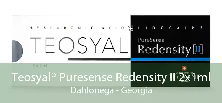 Teosyal® Puresense Redensity II 2x1ml Dahlonega - Georgia