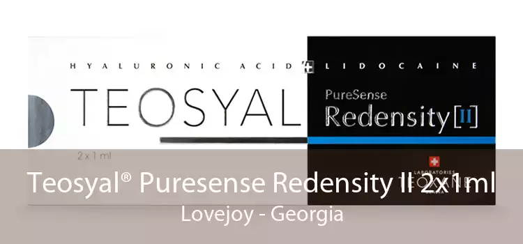 Teosyal® Puresense Redensity II 2x1ml Lovejoy - Georgia