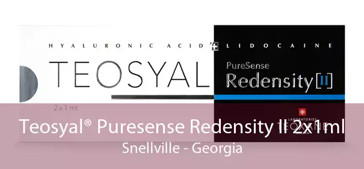 Teosyal® Puresense Redensity II 2x1ml Snellville - Georgia