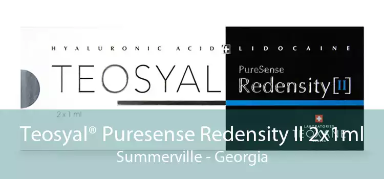 Teosyal® Puresense Redensity II 2x1ml Summerville - Georgia