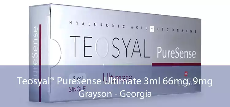 Teosyal® Puresense Ultimate 3ml 66mg, 9mg Grayson - Georgia