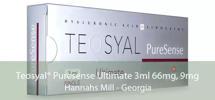 Teosyal® Puresense Ultimate 3ml 66mg, 9mg Hannahs Mill - Georgia