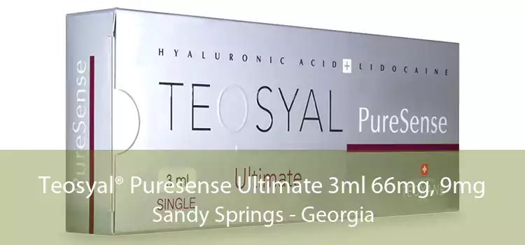Teosyal® Puresense Ultimate 3ml 66mg, 9mg Sandy Springs - Georgia