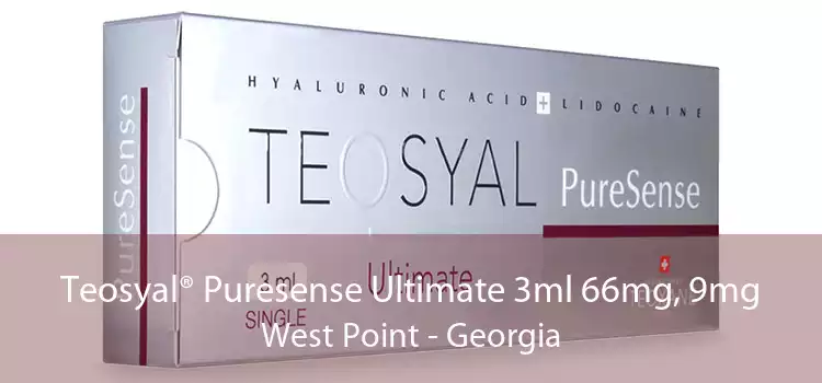 Teosyal® Puresense Ultimate 3ml 66mg, 9mg West Point - Georgia