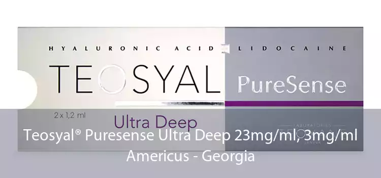 Teosyal® Puresense Ultra Deep 23mg/ml, 3mg/ml Americus - Georgia