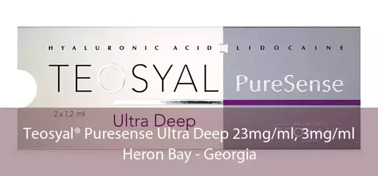 Teosyal® Puresense Ultra Deep 23mg/ml, 3mg/ml Heron Bay - Georgia