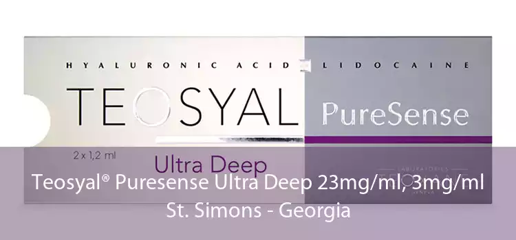 Teosyal® Puresense Ultra Deep 23mg/ml, 3mg/ml St. Simons - Georgia