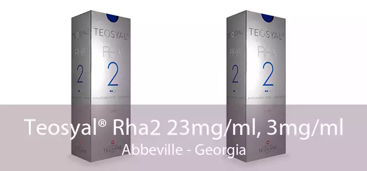 Teosyal® Rha2 23mg/ml, 3mg/ml Abbeville - Georgia