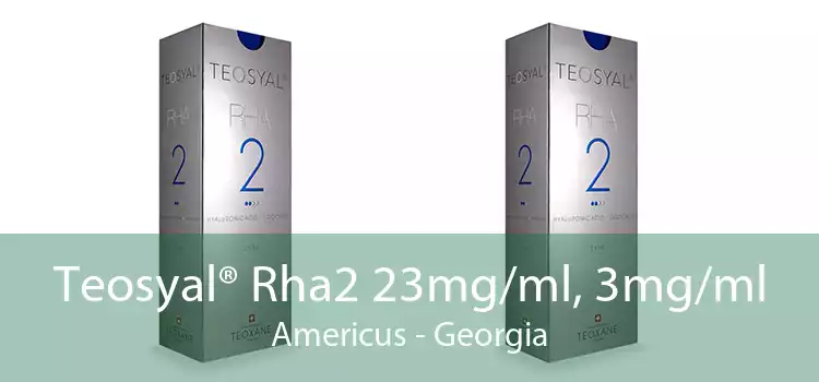 Teosyal® Rha2 23mg/ml, 3mg/ml Americus - Georgia