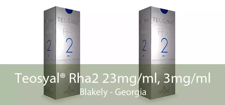 Teosyal® Rha2 23mg/ml, 3mg/ml Blakely - Georgia